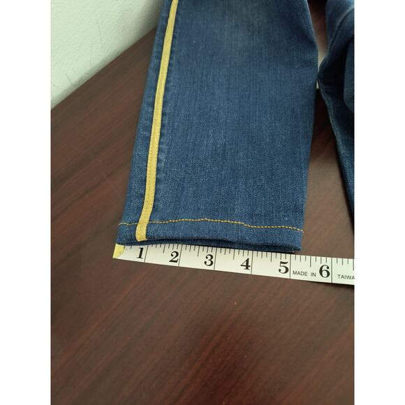 L'agence Margot Striped Skinny Jeans Women's Size 29 Hi Rise Neptune - Picture 10 of 15